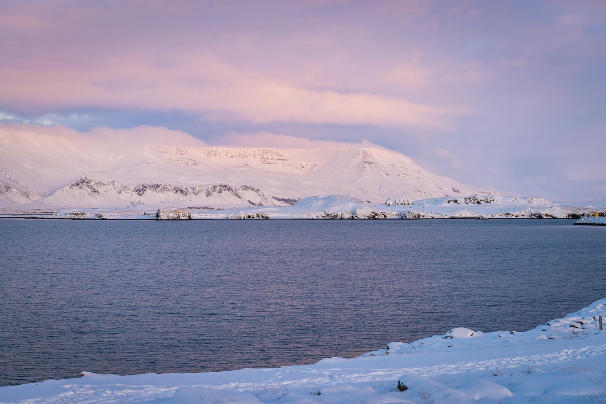 Iceland sunset