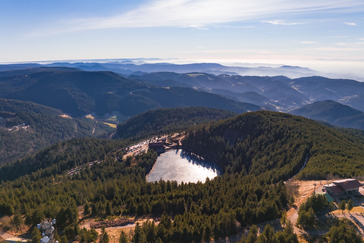 Mummelsee B500 Black Forest high road