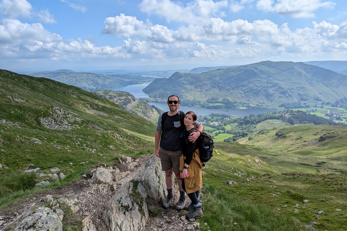 Hiking Helvellyn via Striding Edge
