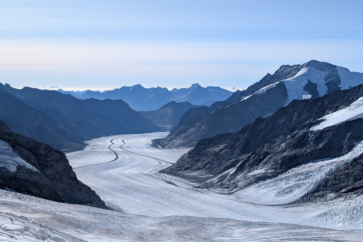 Jungfraujoch from Grindelwald