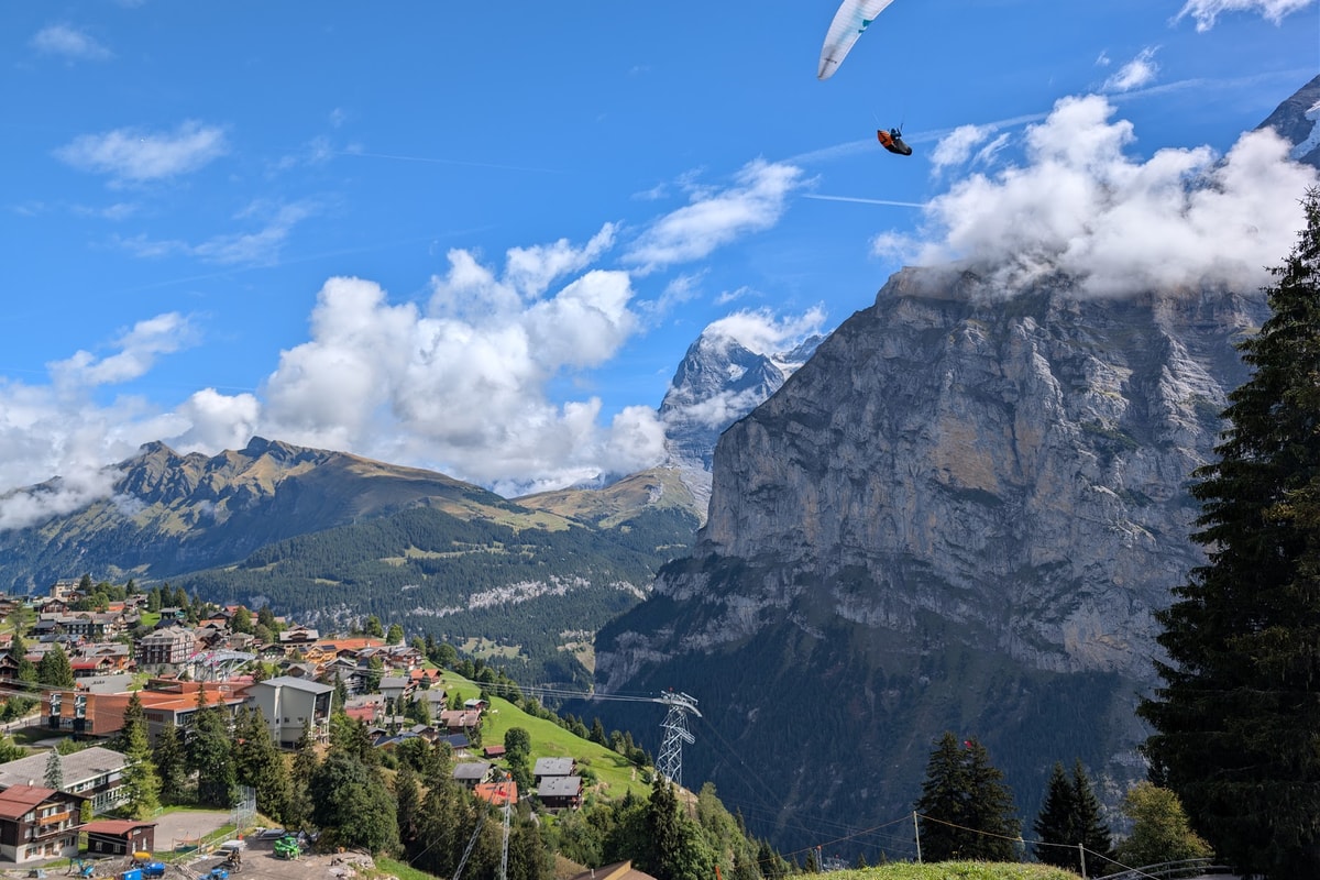 Murren view - 8 days in Grindelwald