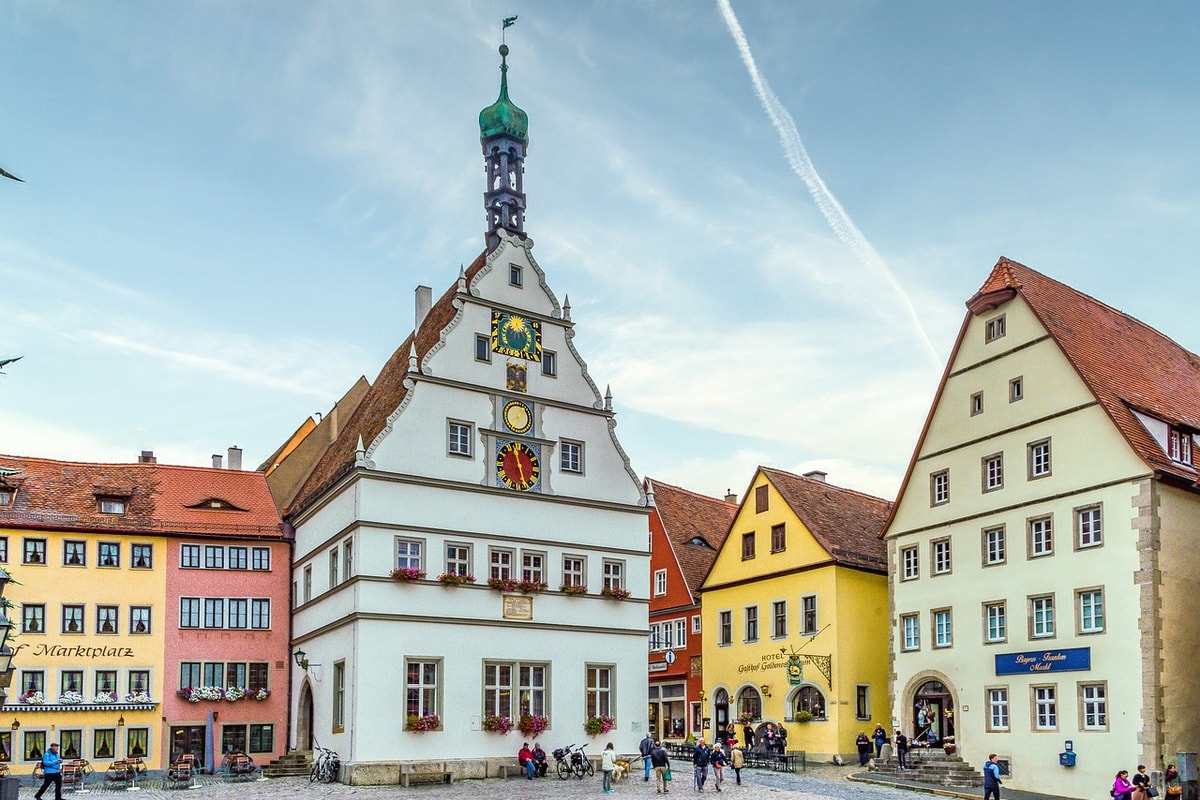 Rothenburg marktplatz
