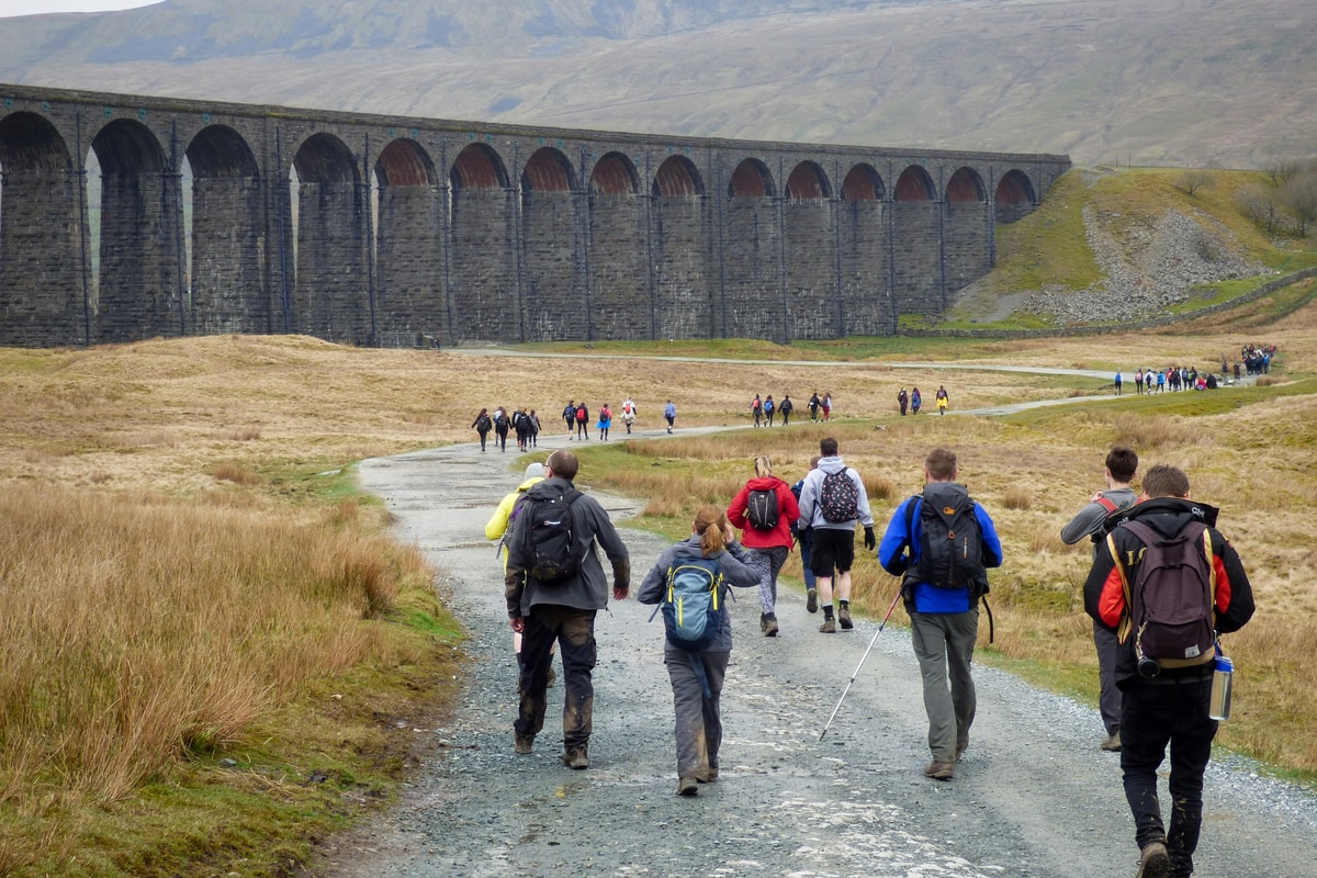 Yorkshire three peaks route