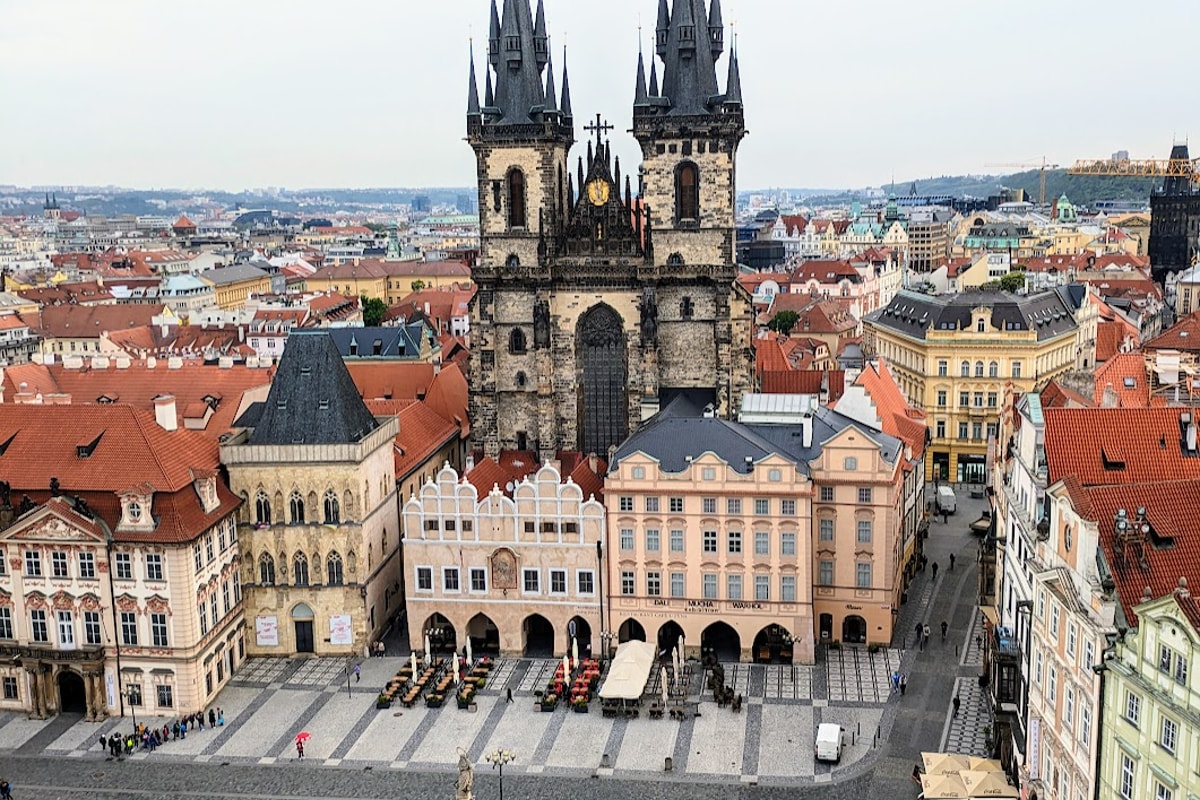 Lady of our Church best photo spots in Prague