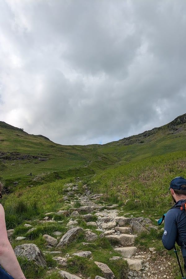 Hiking Helvellyn via Striding Edge