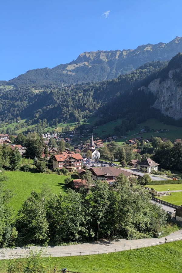 Lauterbrunnen view