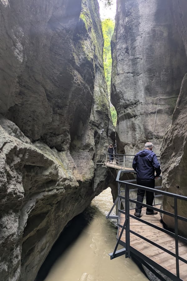 Aare Gorge (Aareschlucht) from Grindelwald