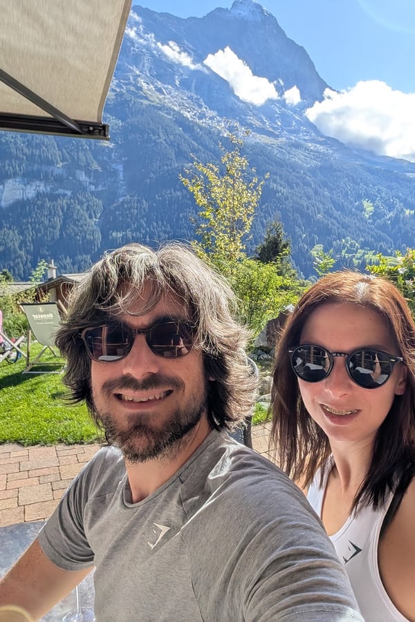 Grindelwald things to do - Eiger view