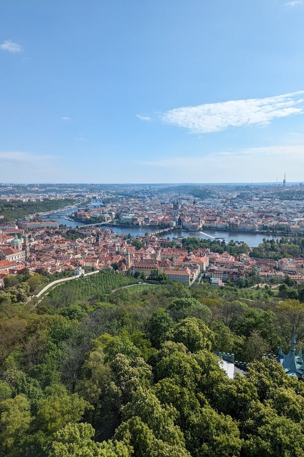 Best viewpoints in Prague