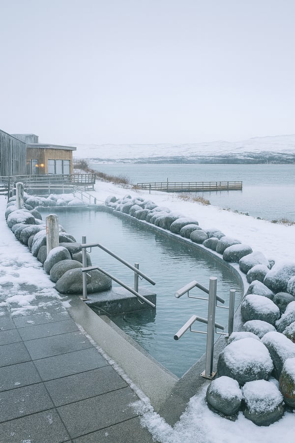 laugarvatn fontana snow