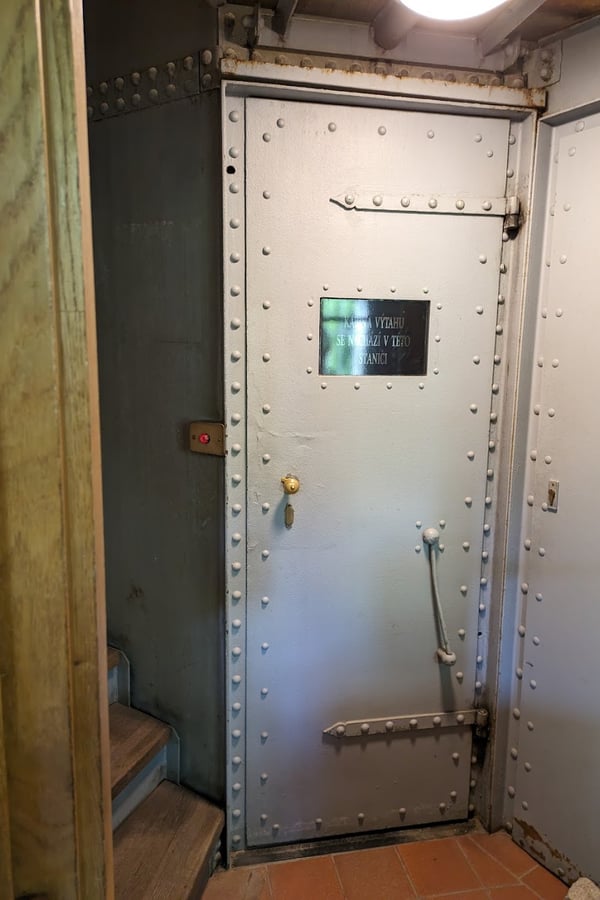 Lift to the top of Petrin Tower