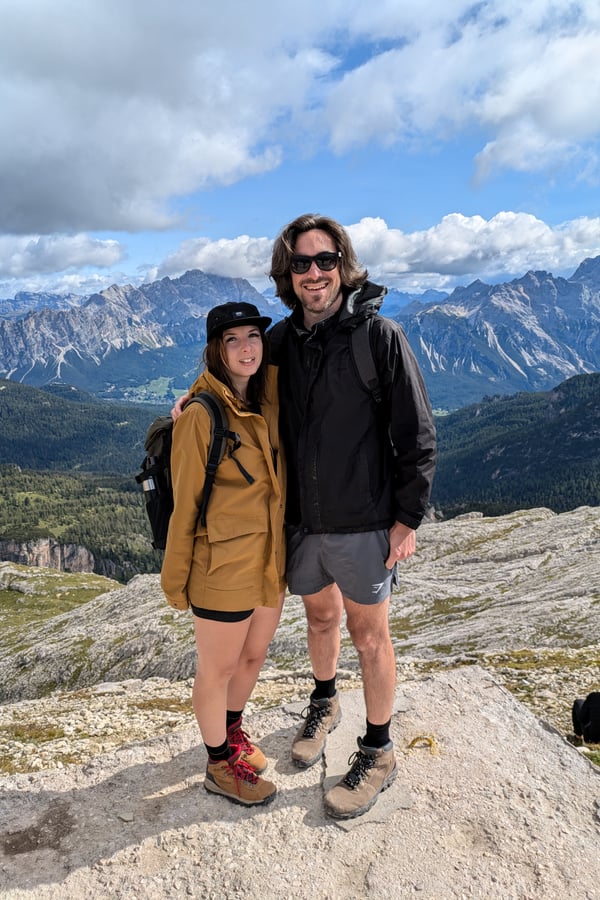 Hike to Rifugio Nuvolau