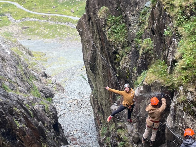 Lake District Via Ferrata Xtreme at Honister Slate Mine