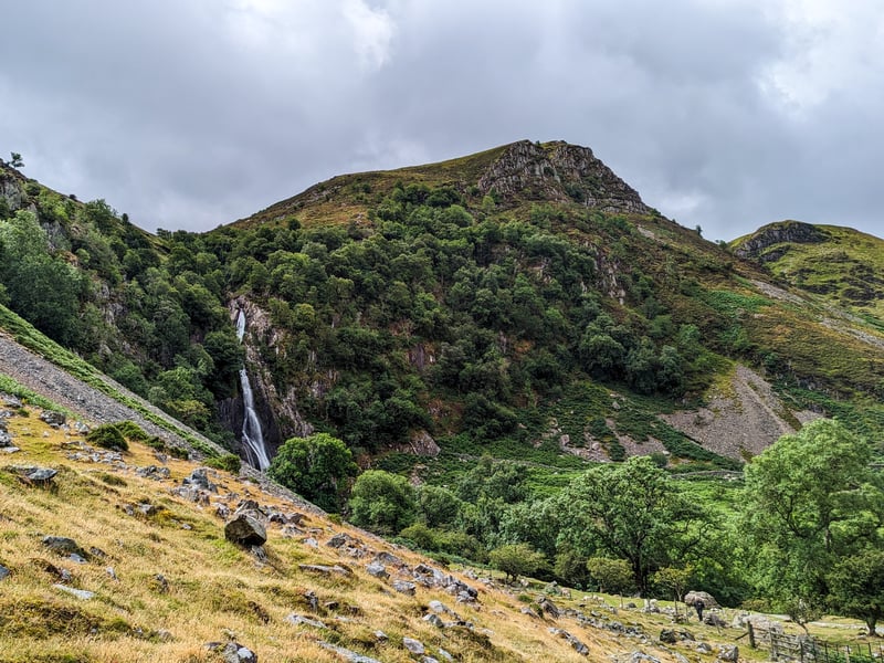Out-and-back Walking Route to Aber Falls
